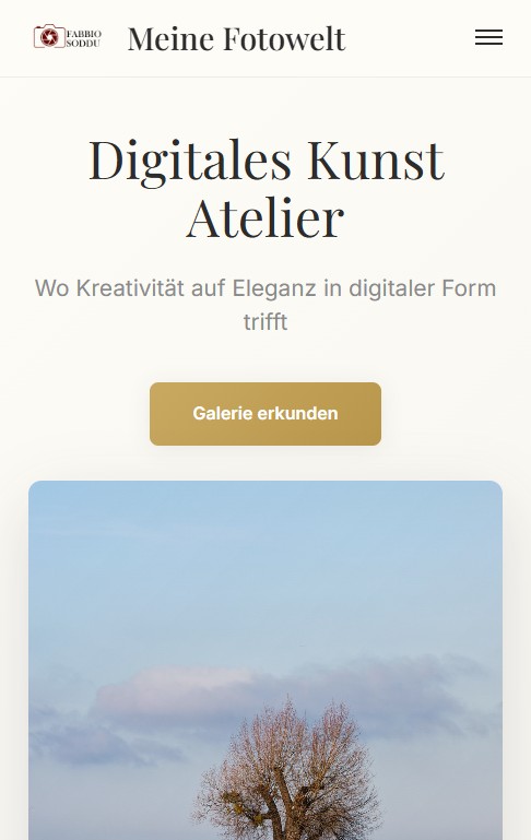 Website-Vorschau Mobil