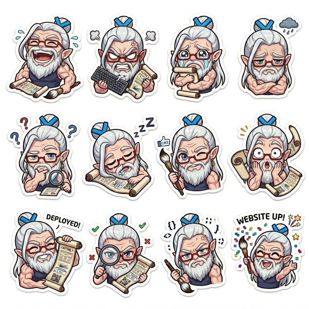 ZenMaster Sticker Pack #1